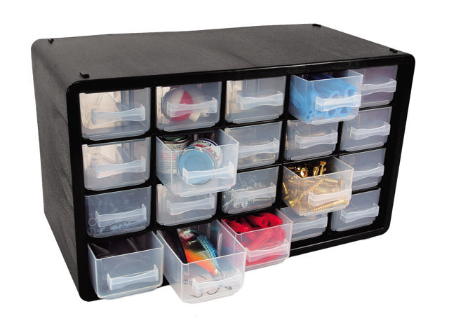 PC20 Skuffereol plast