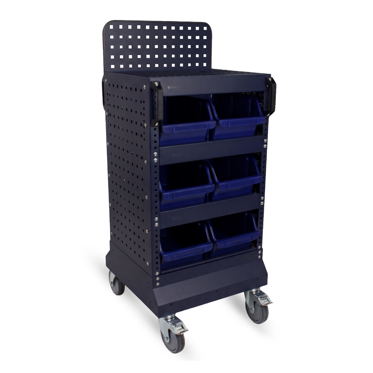 Workshop Cart 3-Shelf R-BLU