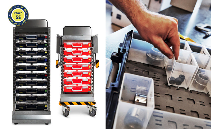 Part Storage Systems Using Database Industry