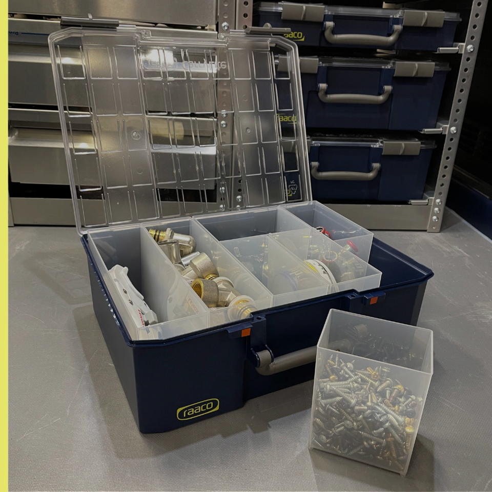 raaco - setting the standard in small parts storage